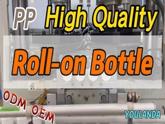 Botelha de plástico para produtos de higiene pessoal