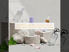 13/410 PETG Garrafa de gotejamento Garrafas de gotejamento de perfumes personalizadas