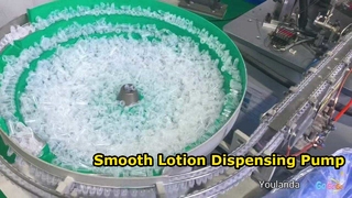 Bomba de tratamento de plástico para frasco cosmético