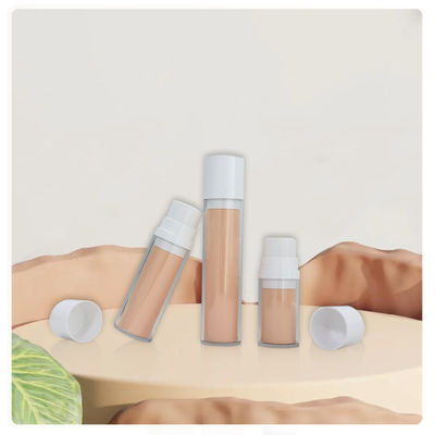 comprar Loção corporal PETG 50 ml garrafas de bomba sem ar Conjunto de embalagens plásticas recicláveis para cuidados com a pele online manufacture