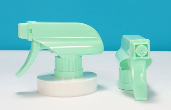 28/410 1,20 ml/ T - 1,40 ml/ T Pulverizador de gatilho de plástico Verde Negro Pulverizador de gatilho com bloqueio infantil