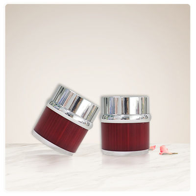 Frascos cosméticos de plástico personalizáveis 30 ml Frasco de creme facial recipiente de creme