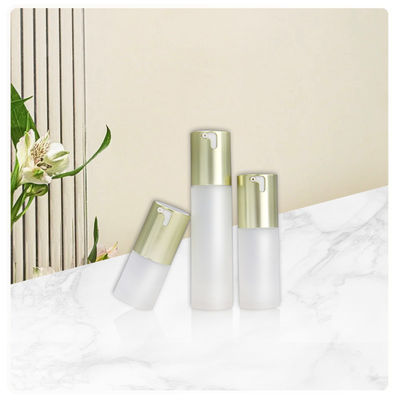 3pcs Container de bomba de loção Garrafa de bomba sem ar clara 15ml 30ml 50ml Para produtos frescos
