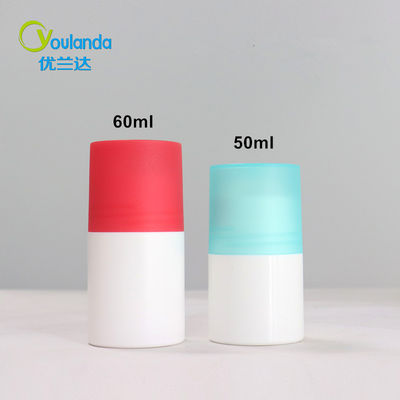 60 ml de frascos coloridos em rolos de desodorante de aromaterapia