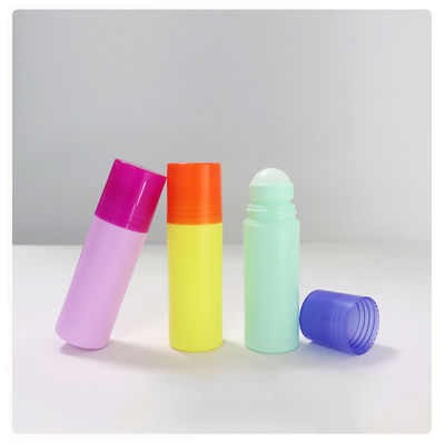 100 ml garrafas de rolos à prova de vazamento recipiente de rolos de PP carregável em rolos de perfume