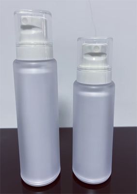 Spray de cabelo de névoa fina semitransparente congelado 100ml 120ml Ultrafine Sprayer de névoa contínua para cuidados com o cabelo