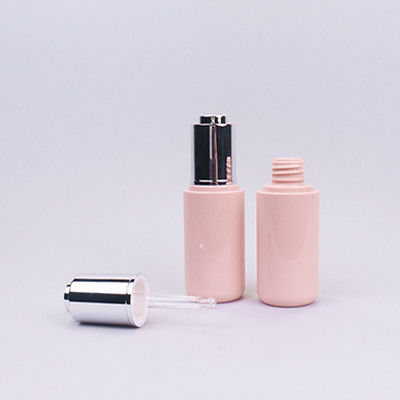 Garrafa de 60 ml PETG de goteador vazia Garrafas de goteador rosas pequenas com goteador de pressão