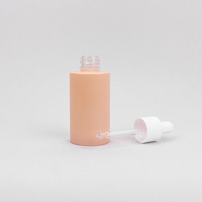 Garrafa de 60 ml PETG com cabeça de borracha branca para soros faciais