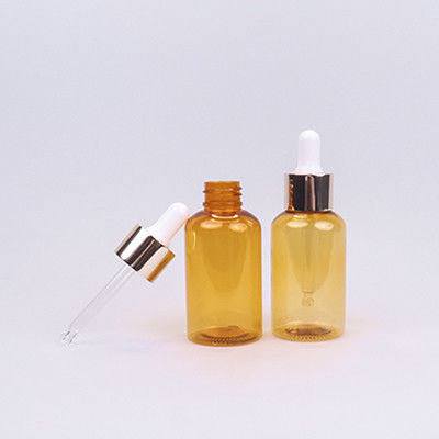60 ml PET garrafas de gotejamento de óleo essencial garrafa de gotejamento de viagem com distribuição de líquido precisa