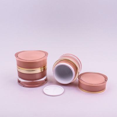 OEM ODM frasco de creme de plástico acrílico 30g 50g recipiente de cosméticos acrílicos vazios