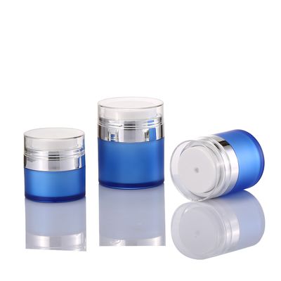 15 ml 30 ml 50 ml PP Center Out Jar Creme Facial Jar Vazio recipiente cosmético sem ar