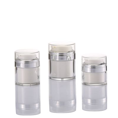 15 ml 30 ml 50 ml Ecoseal Vacuum Cosmetic Jars Container Creme Para Creme de Cuidados da Pele