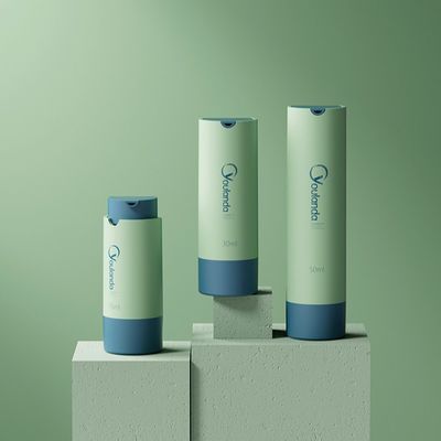 15 ml 30 ml 50 ml Botão de plástico sem ar Vazio Botas de bomba sem ar recarregáveis personalizadas