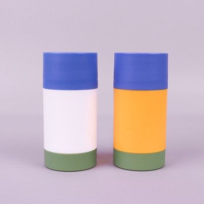 Tubos de desodorante plástico 50g vazios recipientes de desodorante biodegradáveis 50g