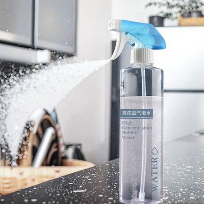 28/410 Pulverizador de gatilho ventilado Permeável ao ar Resistente a produtos químicos Pulverizador de gatilho de espuma de plástico para limpeza doméstica