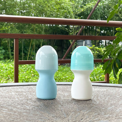 Frascos Roll-on Vazios de 50ml e 1,8oz para Óleos Essenciais e Líquidos Anti-coceira