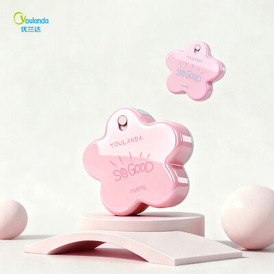 Garrafa de spray de névoa fina bonito dos desenhos animados garrafa de spray de flor portátil engarrafamento viagem toner perfume garrafa de álcool