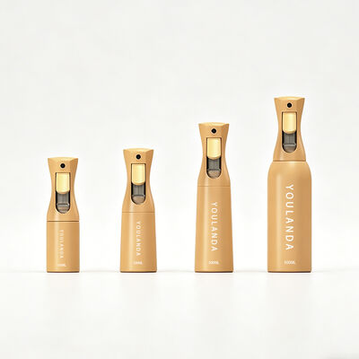 Frasco de spray contínuo 200ml 300ml, gatilho de alta pressão, frasco de spray de névoa contínua vazio personalizado para cabelo