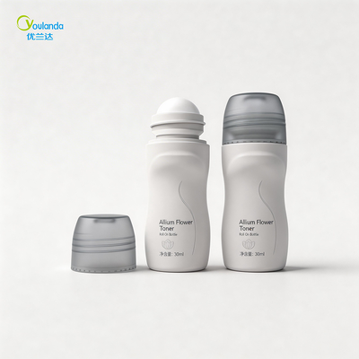 Frasco Roll-On Fino de 30ml Fofo de Plástico com Esfera Recarregável para Viagem para Óleo Essencial